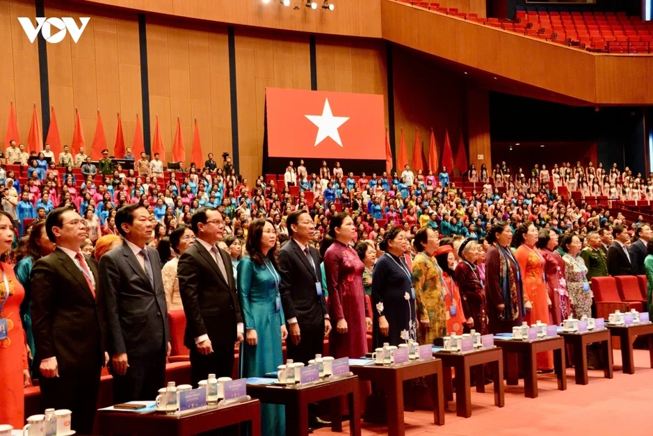 Chủ tịch Quốc hội Trần Thanh Mẫn dự Đại hội Đại biểu Phụ nữ toàn quốc lần thứ XIV Chủ tịch Quốc hội Trần Thanh Mẫn dự Đại hội Đại biểu Phụ nữ toàn quốc lần thứ XIV