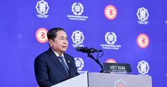 Chủ tịch Quốc hội Trần Thanh Mẫn dự và phát biểu tại Phiên thảo luận chung Đại hội đồng IPU-152