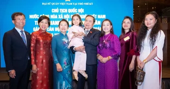 Chủ tịch Quốc hội Trần Thanh Mẫn gặp mặt cộng đồng người Việt ở Thổ Nhĩ Kỳ