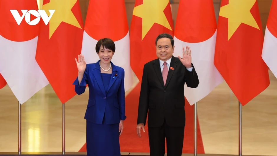 Chủ tịch Quốc hội Trần Thanh Mẫn hội kiến Thủ tướng Nhật Bản Takaichi Sanae Chủ tịch Quốc hội Trần Thanh Mẫn hội kiến Thủ tướng Nhật Bản Takaichi Sanae