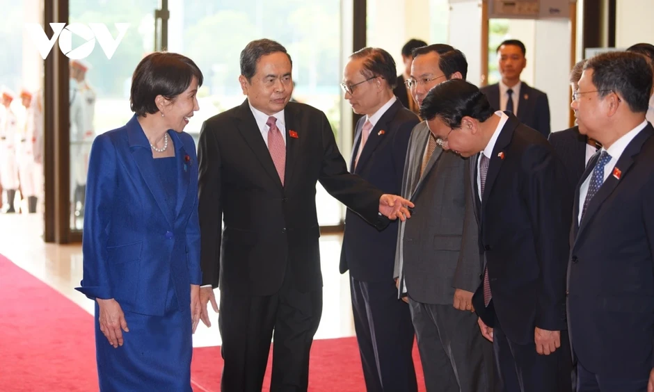 Chủ tịch Quốc hội Trần Thanh Mẫn hội kiến Thủ tướng Nhật Bản Takaichi Sanae Chủ tịch Quốc hội Trần Thanh Mẫn hội kiến Thủ tướng Nhật Bản Takaichi Sanae