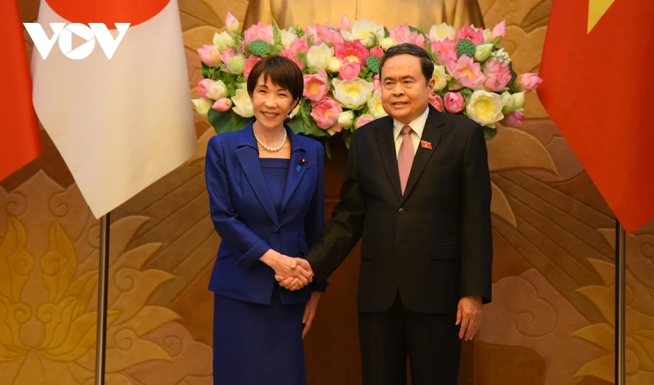 Chủ tịch Quốc hội Trần Thanh Mẫn hội kiến Thủ tướng Nhật Bản Takaichi Sanae Chủ tịch Quốc hội Trần Thanh Mẫn hội kiến Thủ tướng Nhật Bản Takaichi Sanae