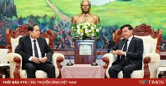 Chủ tịch Quốc hội Trần Thanh Mẫn hội kiến Tổng Bí thư, Chủ tịch nước Lào Thongloun Sisoulith