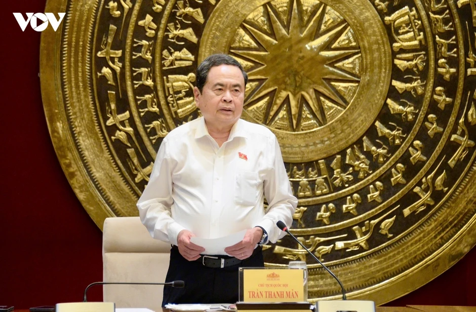 Chủ tịch Quốc hội Trần Thanh Mẫn làm việc với Thường trực Ủy ban Công tác đại biểu Chủ tịch Quốc hội Trần Thanh Mẫn làm việc với Thường trực Ủy ban Công tác đại biểu