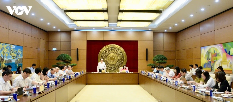 Chủ tịch Quốc hội Trần Thanh Mẫn làm việc với Thường trực Ủy ban Công tác đại biểu Chủ tịch Quốc hội Trần Thanh Mẫn làm việc với Thường trực Ủy ban Công tác đại biểu