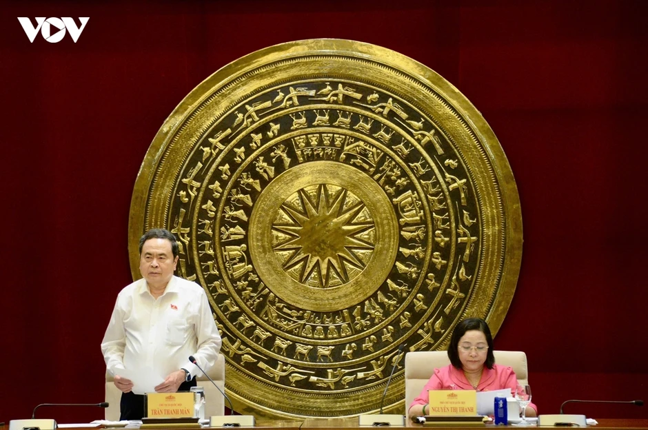 Chủ tịch Quốc hội Trần Thanh Mẫn làm việc với Thường trực Ủy ban Công tác đại biểu Chủ tịch Quốc hội Trần Thanh Mẫn làm việc với Thường trực Ủy ban Công tác đại biểu