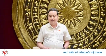 Chủ tịch Quốc hội Trần Thanh Mẫn làm việc với Văn phòng Quốc hội