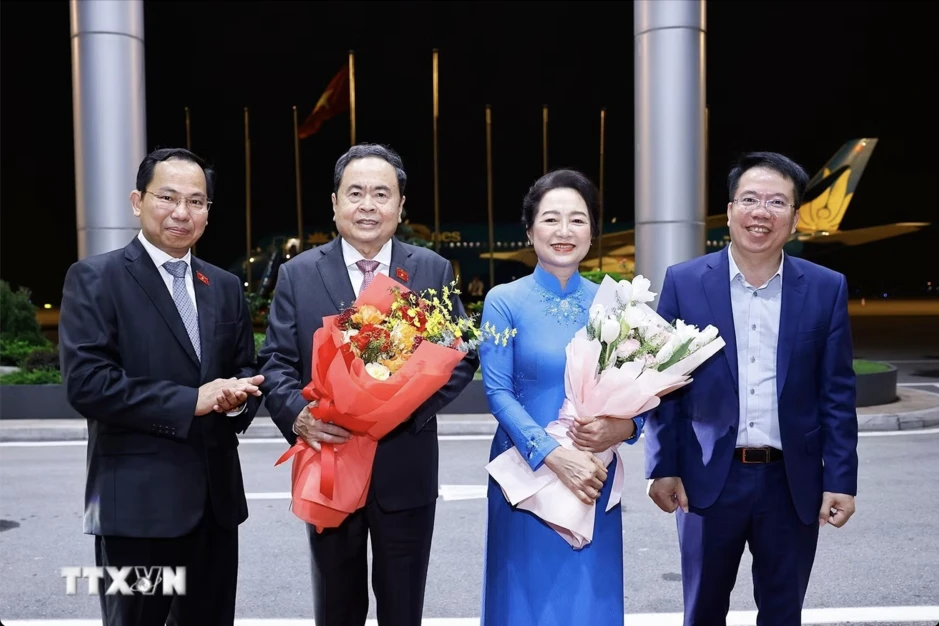 Chủ tịch Quốc hội Trần Thanh Mẫn lên đường công tác Thổ Nhĩ Kỳ, Ý