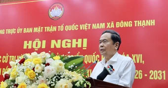 Chủ tịch Quốc hội Trần Thanh Mẫn nhấn mạnh việc thực hiện tốt chương trình hành động