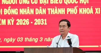 Chủ tịch Quốc hội Trần Thanh Mẫn: Tăng quyền chủ động cho TPHCM trong quản lý đất đai, hạ tầng