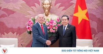 Chủ tịch Quốc hội Trần Thanh Mẫn tiếp Đại sứ Canada Jim Nickel