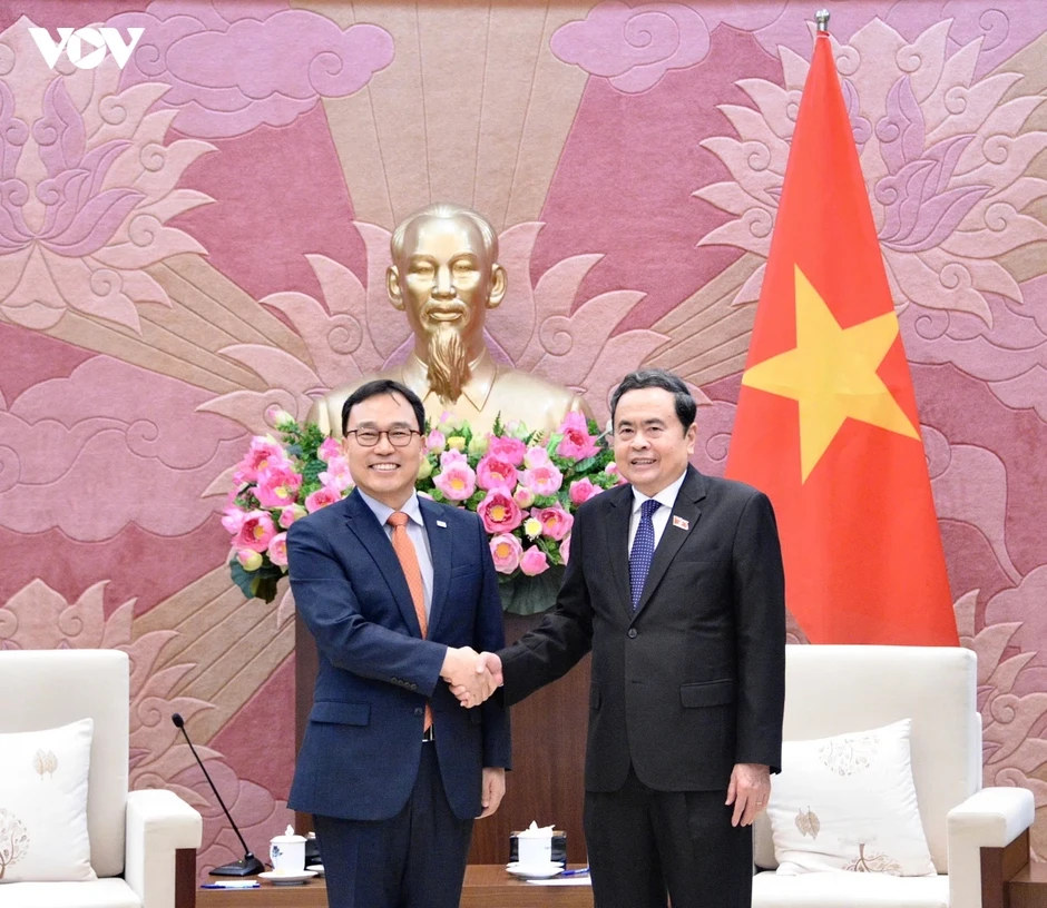 Chủ tịch Quốc hội Trần Thanh Mẫn tiếp Đại sứ Hàn Quốc tại Việt Nam Chủ tịch Quốc hội Trần Thanh Mẫn tiếp Đại sứ Hàn Quốc tại Việt Nam