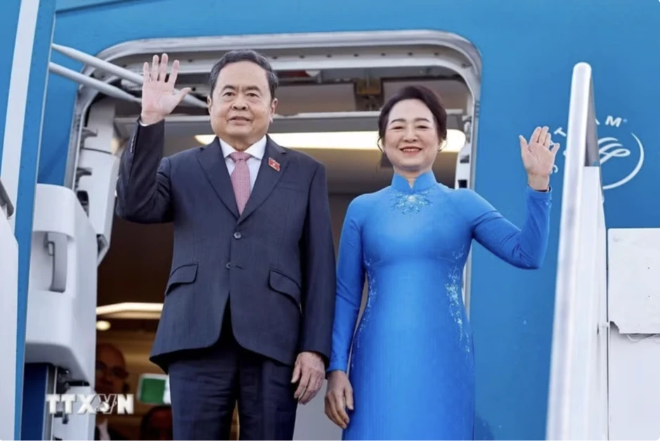 Chủ tịch Quốc hội Trần Thanh Mẫn tiếp kiến Giáo hoàng Leo XIV Chủ tịch Quốc hội Trần Thanh Mẫn tiếp kiến Giáo hoàng Leo XIV