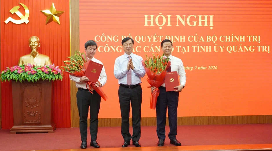 Chủ tịch tỉnh Thái Nguyên Vương Quốc Tuấn làm Bí thư Tỉnh ủy Quảng Trị Chủ tịch tỉnh Thái Nguyên Vương Quốc Tuấn làm Bí thư Tỉnh ủy Quảng Trị