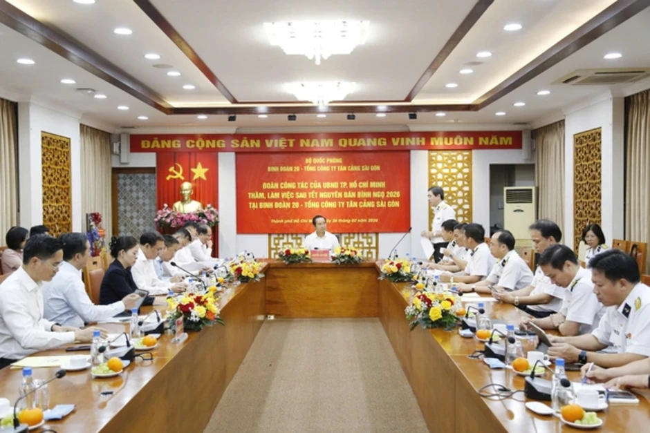 Chủ tịch UBND TPHCM Nguyễn Văn Được thăm, làm việc tại Tổng Công ty Tân Cảng Sài Gòn Chủ tịch UBND TPHCM Nguyễn Văn Được thăm, làm việc tại Tổng Công ty Tân Cảng Sài Gòn