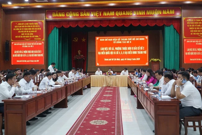 Chủ tịch Ủy ban bầu cử TPHCM: Bỏ phiếu tại nơi tạm trú hay thường trú là quyền của cử tri Chủ tịch Ủy ban bầu cử TPHCM: Bỏ phiếu tại nơi tạm trú hay thường trú là quyền của cử tri