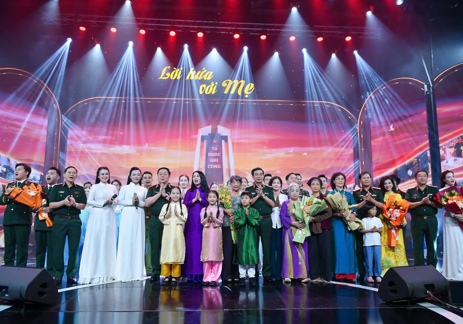 Chương trình chính luận nghệ thuật "Tổ quốc ghi công - Lời hứa với mẹ" Chương trình chính luận nghệ thuật "Tổ quốc ghi công - Lời hứa với mẹ"