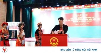 Có 72/92 xã, phường của Thái Nguyên đạt 100% cử tri tham gia bỏ phiếu