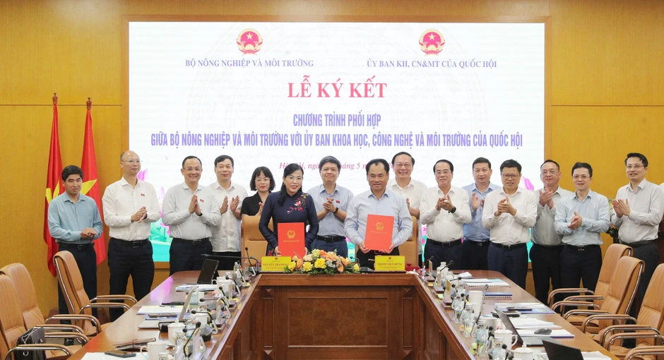 Cơ quan của Chính phủ và Quốc hội "bắt tay" xây chính sách về môi trường