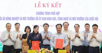 Cơ quan của Chính phủ và Quốc hội "bắt tay" xây chính sách về môi trường