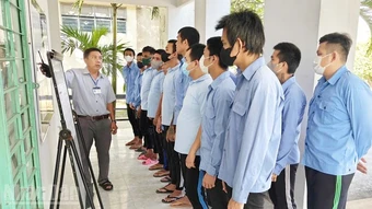 Cơ sở cai nghiện ma túy số 1 tỉnh An Giang bảo đảm quyền công dân trong ngày bầu cử