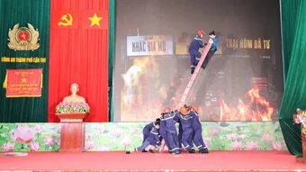 Công an Cần Thơ thi tìm hiểu Nghị quyết Đại hội XIV của Đảng