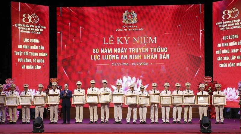 Công an Điện Biên kỷ niệm 80 năm Ngày truyền thống lực lượng An ninh nhân dân Việt Nam Công an Điện Biên kỷ niệm 80 năm Ngày truyền thống lực lượng An ninh nhân dân Việt Nam