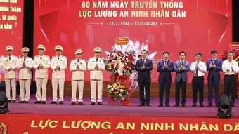 Công an Điện Biên kỷ niệm 80 năm Ngày truyền thống lực lượng An ninh nhân dân Việt Nam