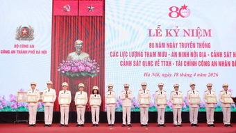 Công an Hà Nội vinh danh tập thể, cá nhân nhận danh hiệu Anh hùng Lực lượng vũ trang nhân dân