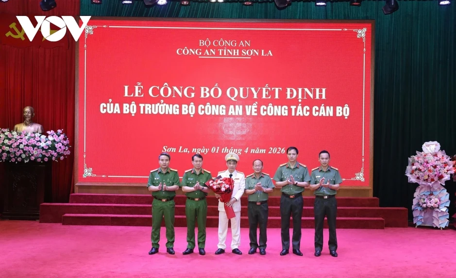 Công an tỉnh Sơn La có tân giám đốc Công an tỉnh Sơn La có tân giám đốc