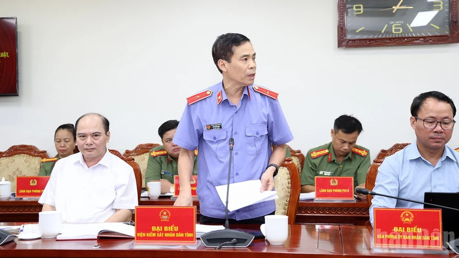 Công an tỉnh Tuyên Quang lấy ý kiến tham gia đối với các dự án luật, nghị quyết do Bộ Công an chủ trì soạn thảo Công an tỉnh Tuyên Quang lấy ý kiến tham gia đối với các dự án luật, nghị quyết do Bộ Công an chủ trì soạn thảo