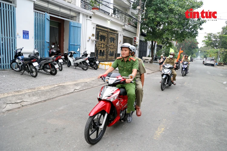 Công an TP Hồ Chí Minh tăng cường đảm bảo an ninh cho ngày bầu cử
