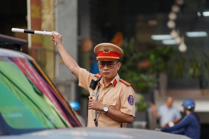 Công an TPHCM bảo đảm an toàn giao thông vào ngày bầu cử Công an TPHCM bảo đảm an toàn giao thông vào ngày bầu cử