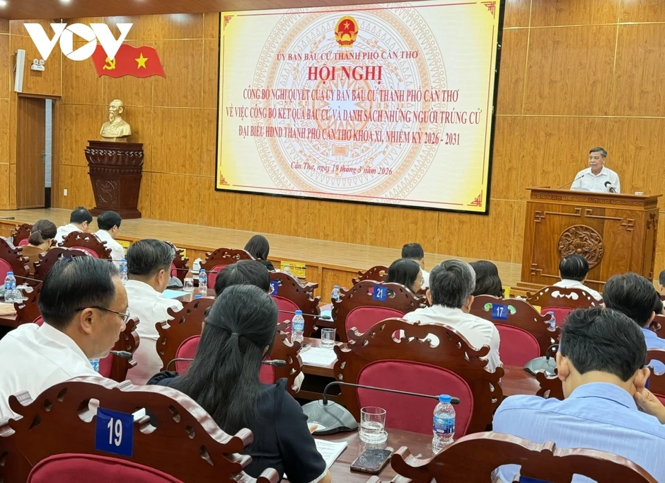 Công bố danh sách 84 người trúng cử đại biểu HĐND thành phố Cần Thơ Công bố danh sách 84 người trúng cử đại biểu HĐND thành phố Cần Thơ