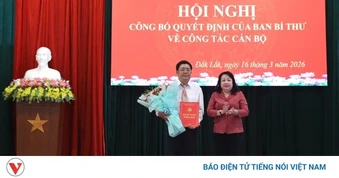 Công bố quyết định chuẩn y Phó Chủ nhiệm Ủy ban Kiểm tra Tỉnh ủy Đắk Lắk