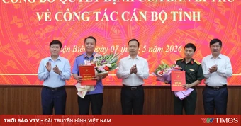 Công bố quyết định của Ban Bí thư về chỉ định 2 nhân sự tham gia Ban Chấp hành Đảng bộ tỉnh Điện Biên