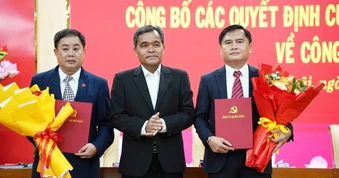 Công bố quyết định của Ban Bí thư về công tác cán bộ tại Quảng Ngãi