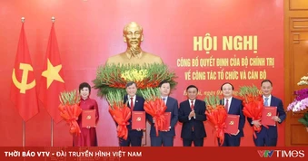 Công bố Quyết định của Bộ Chính trị về công tác tổ chức, cán bộ của TTXVN, TinVina, VTV và 2 viện hàn lâm