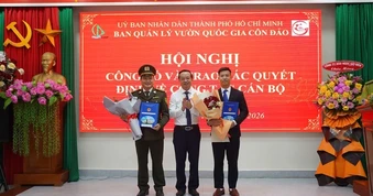 Công bố quyết định của Chủ tịch UBND TPHCM về công tác cán bộ
