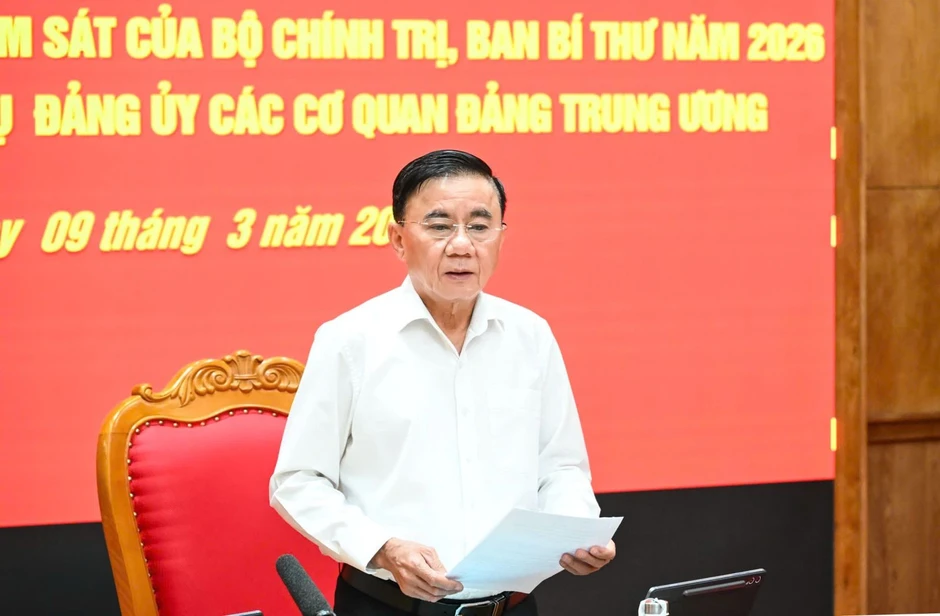 Công bố quyết định kiểm tra, giám sát của Bộ Chính trị, Ban Bí thư