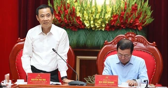 Công bố quyết định kiểm tra, giám sát với Ban Thường vụ Tỉnh ủy Phú Thọ