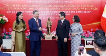 Cộng đồng người Việt tại Philippines tiếp tục đóng góp thiết thực cho quê hương