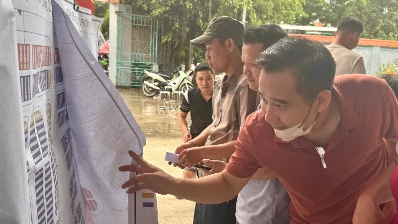 Công khai, minh bạch, tạo đồng thuận cao khi bốc thăm đất tái định cư
