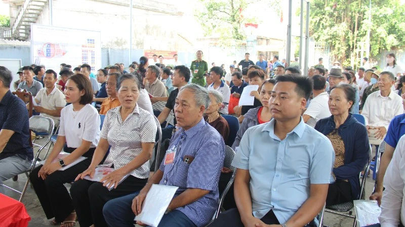 Công khai, minh bạch, tạo đồng thuận cao khi bốc thăm đất tái định cư