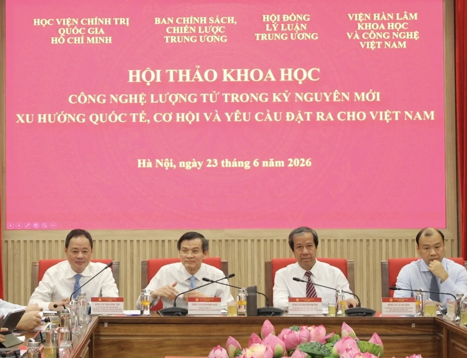 Công nghệ lượng tử trong kỷ nguyên mới: Cơ hội và yêu cầu đặt ra cho Việt Nam Công nghệ lượng tử trong kỷ nguyên mới: Cơ hội và yêu cầu đặt ra cho Việt Nam