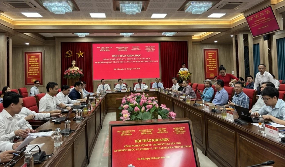 Công nghệ lượng tử trong kỷ nguyên mới: Cơ hội và yêu cầu đặt ra cho Việt Nam Công nghệ lượng tử trong kỷ nguyên mới: Cơ hội và yêu cầu đặt ra cho Việt Nam