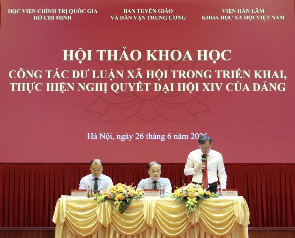 Công tác dư luận xã hội chuyển mạnh từ nắm bắt sang dự báo, kiến tạo đồng thuận Công tác dư luận xã hội chuyển mạnh từ nắm bắt sang dự báo, kiến tạo đồng thuận