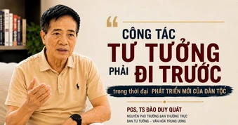 Công tác tư tưởng phải đi trước trong kỷ nguyên phát triển mới của dân tộc