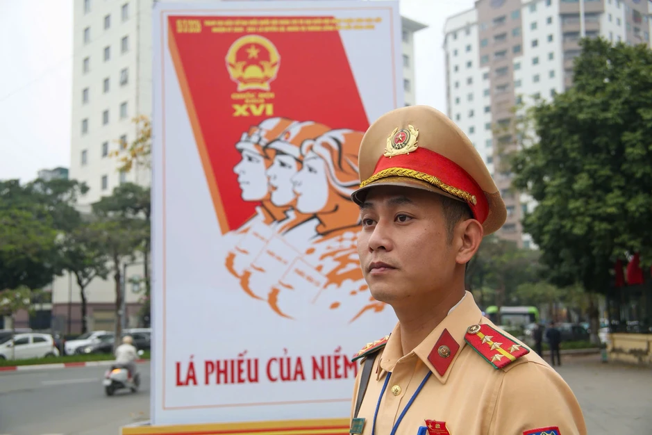 CSGT Hà Nội bảo đảm phương án phục vụ ngày bầu cử CSGT Hà Nội bảo đảm phương án phục vụ ngày bầu cử