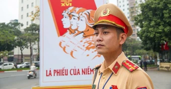 CSGT Hà Nội bảo đảm phương án phục vụ ngày bầu cử